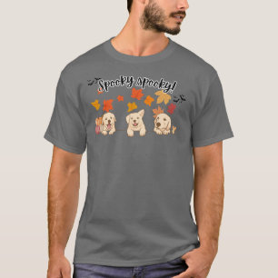 Gruselige Gruselige Welpen Halloween 2026 T-Shirt