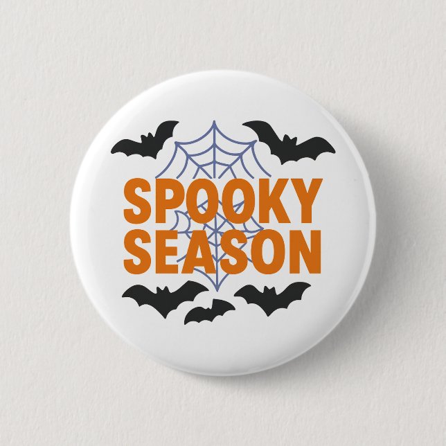 Gruselige Halloween-Fledermäuse-Webseite Button (Vorderseite)