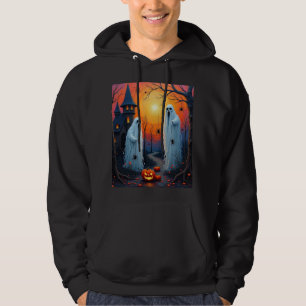 Gruselige Halloween-Geister Hoodie