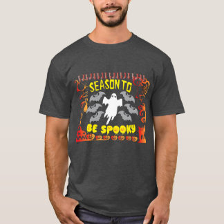Gruselige Halloween-Geschenkezeit T-Shirt