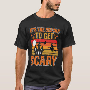 Gruselige Halloween-Hexen-Spookhaus-Design_1 T-Shirt