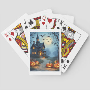 Gruselige Halloween-Klassiker Spielkarten