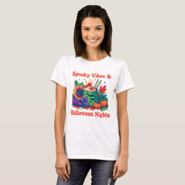Gruselige Halloween-Nacht Lustiges T-Shirt