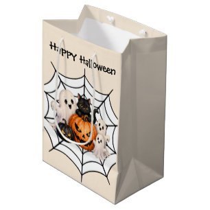 Gruselige Halloween-Party Mittlere Geschenktüte