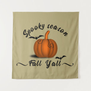 Gruselige Halloween-Saison lustig Wandteppich