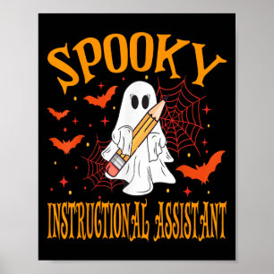 Gruselige Halloween Schule Anleitung  Poster