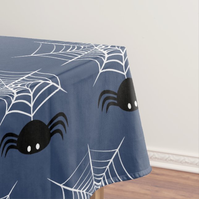 Gruselige Halloween-Spinnen-Illustration Tischdecke (Beispiel)
