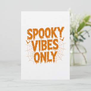 Gruselige Halloween-Stimmung Einladung