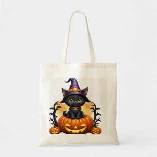 Gruselige Hexen-Tasche für die Halloween-Saison – Tragetasche