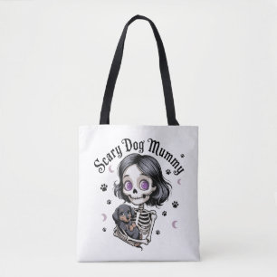  Gruselige Hundemummy-Skelett-Dachshund  Tasche
