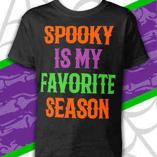 Gruselige Jahreszeit Frohes Halloween Lustiges Hal T-Shirt