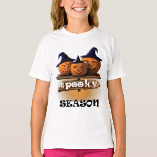 gruselige Jahreszeit Frohes Halloween T-Shirt