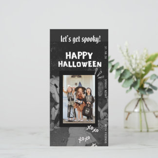 Gruselige Kinder-Halloween-Party-Einladungsvorlage