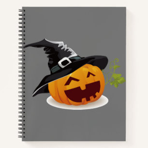Gruselige Kritzeleien: Halloween benutzerdefiniert Notizbuch