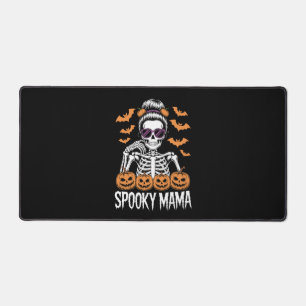 Gruselige Mama Cooler Halloween-Skelett Schreibtischunterlage