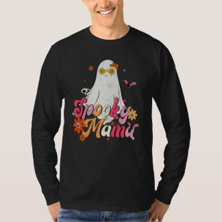 Gruselige Mama Geist Cute für Halloween Männer Fra T-Shirt