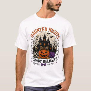 Gruselige Nächte und Candy Delights Halloween T-Sh T-Shirt