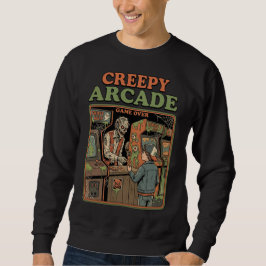 Gruselige Retro-Horror-Arcade für Gamer Sweatshirt