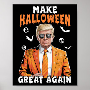 Gruselige Saison Lustig Mach Halloween wieder groß Poster