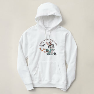 Gruselige Saison Studienzeit Krankenschwester-Hase Hoodie