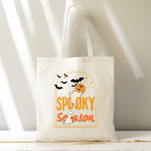 Gruselige Saison Vintage Retro Halloween-Geschenke Tragetasche
