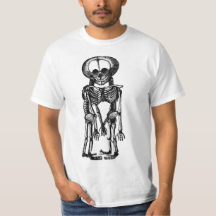 gruselige siamesische Zwillinge Skelett Kinder Ana T-Shirt