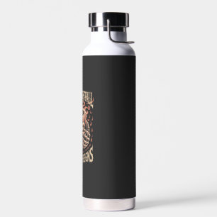 Gruselige Skeletthände Kürbis Schädel Trinkflasche