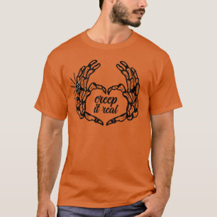 Gruselige Skeletthände machen es echt T-Shirt