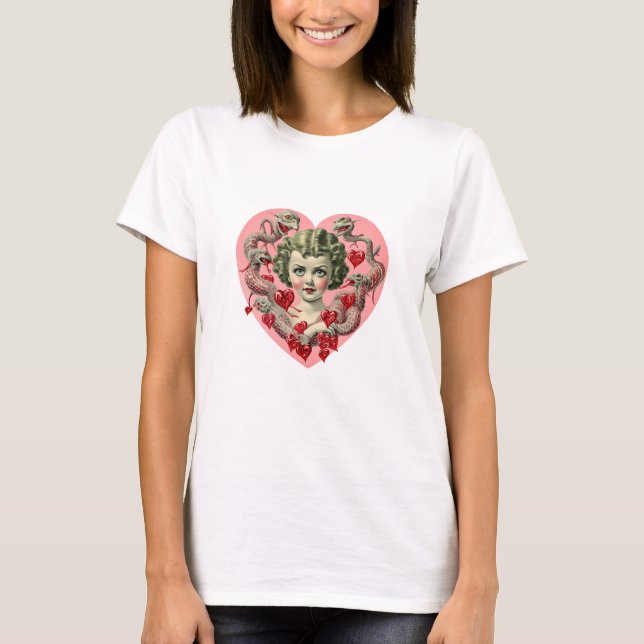 gruselige Steampunk-Zombie-BabyHalloween T-Shirt (Vorderseite)