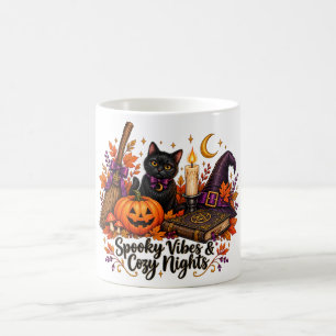 Gruselige Stimmung Gemütliche Nächte Halloween Hex Kaffeetasse