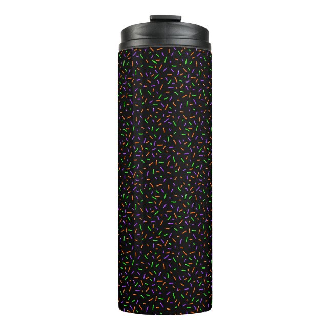 Gruselige Streusel Thermosbecher (Vorderseite)