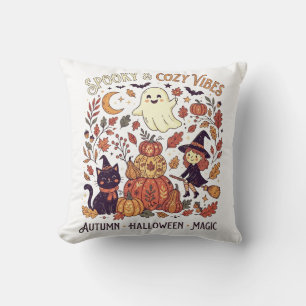 Gruselige und gemütliche Stimmung Süß Halloween He Kissen