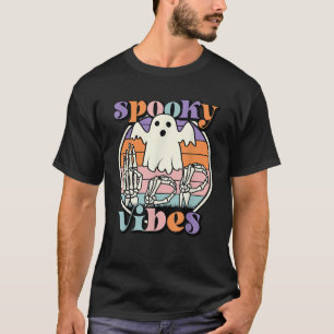 Gruselige Vibes ASL Hände Amerikanische Gebärdensp T-Shirt