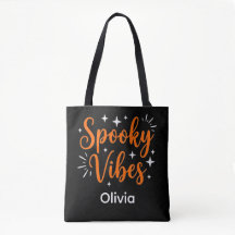 Gruselige Vibes Personalisierte süße Halloween-Tri