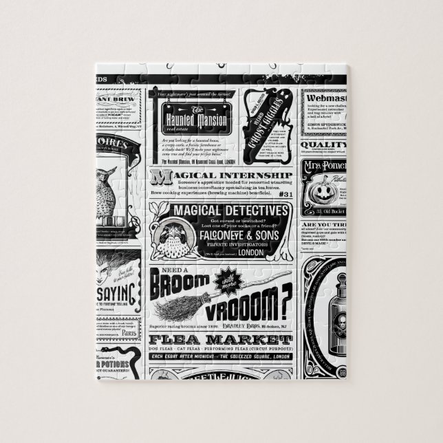 gruselige Zeitung (Vertikal)