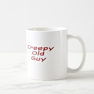 Gruseliger alter Mann Kaffeetasse