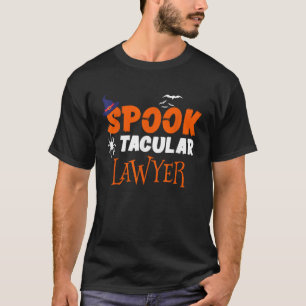 Gruseliger Anwalt Lustiges Halloween-Kostüm T-Shirt