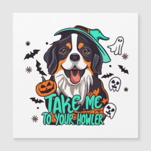 Gruseliger Berner Halloween: Bring mich zu deinem Magnetkarte