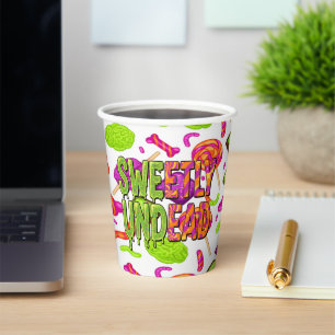 Gruseliger Candy Zombie Mix für Halloween Pappbecher