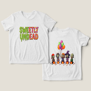 Gruseliger Candy-Zombie-Mix für Halloween Tri-Blend Shirt