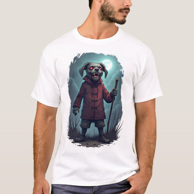 Gruseliger Cane Corso T-Shirt (Vorderseite)