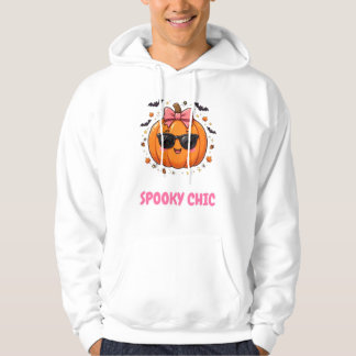 Gruseliger Chic-Kürbis Hoodie