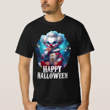Gruseliger Clown Frohes Halloween