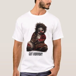 Gruseliger Clown-Puppe - Hast du Horror? T-Shirt