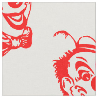 Gruseliger Clown Stoff