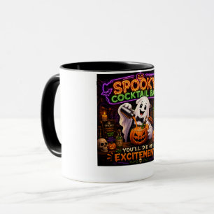 Gruseliger Cocktailbar Halloween-Geist Tasse