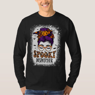 Gruseliger Dispatcher 911 Halloween Frauen Unorden T-Shirt