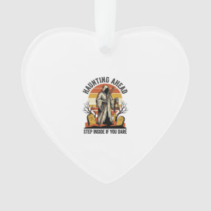 Gruseliger Friedhof-Shirt mit unheimlichem Sonnenu Ornament