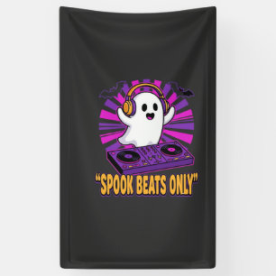 Gruseliger Geist DJ Halloween Beats Design_1 Banner