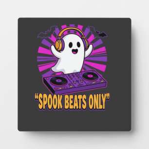 Gruseliger Geister-DJ-Halloween-Beats-Design_1 Fotoplatte
